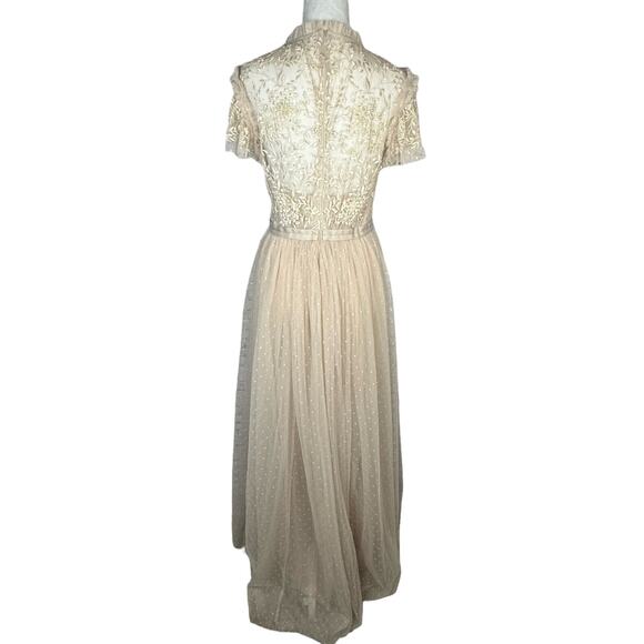 Needle & Thread Women’s Vintage Lace Wedding Dress/Gown Size 8 - Picture 5 of 14